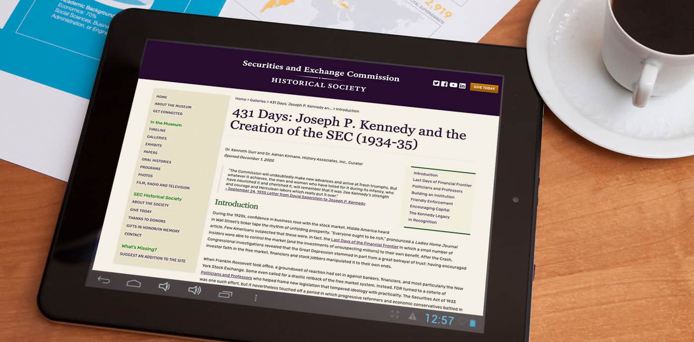 431 Days: Joseph P. Kennedy and the Creation of the SEC
